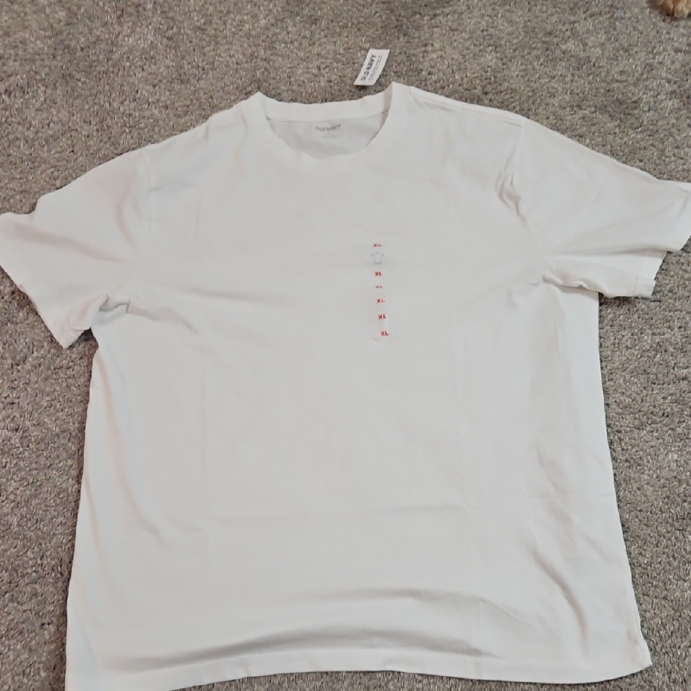 Old Navy Plain White T-Shirt